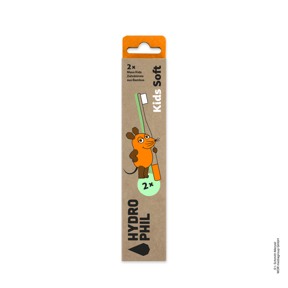 Kinder-Zahnbürste - Maus Doppelpack 2 Stk