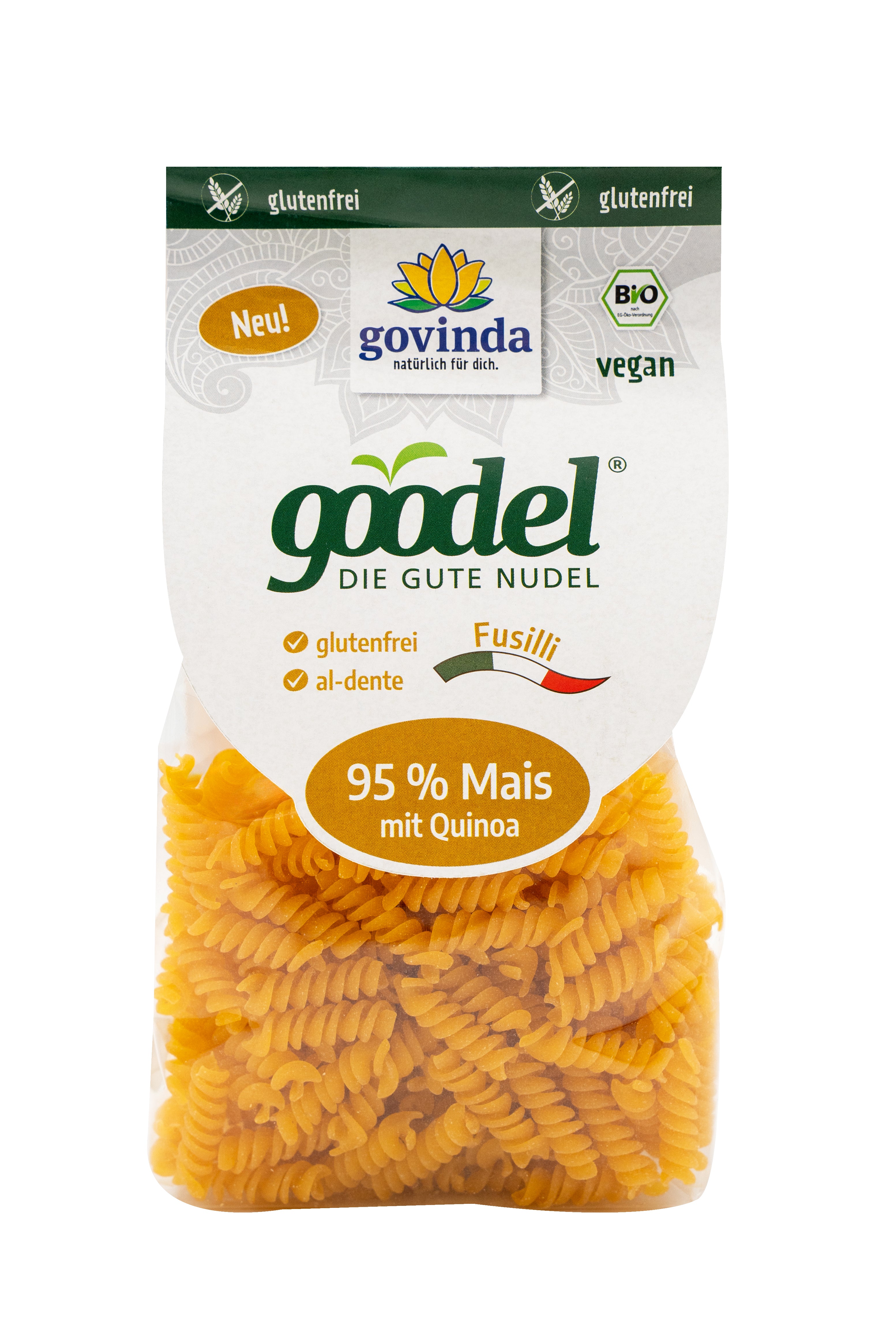 Goodel Fussili Mais Quinoa 250 g