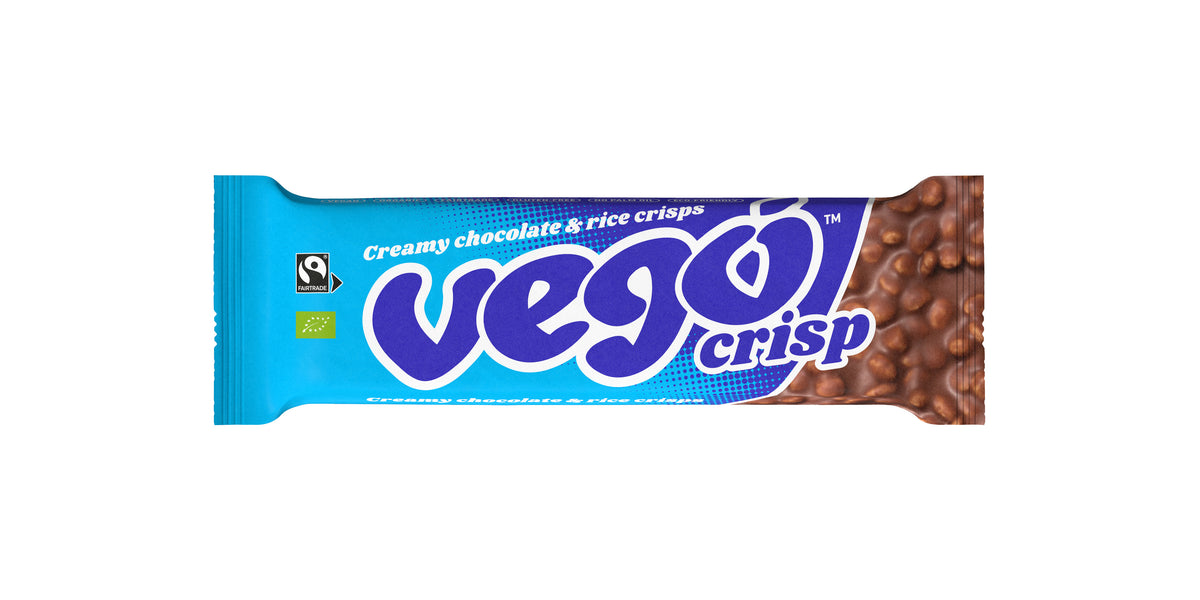 Vego Crisp - Creamy chocolate & rice crisps 40 g