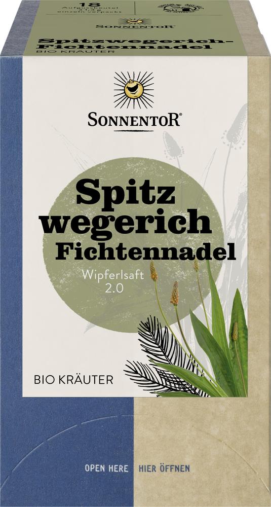 Spitzwegerich-Fichtennadel Tee Doppelkammerbeutel 23,4 g