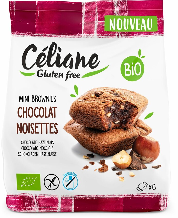 Mini-Brownies-Haselnuss-Schoko 170 g