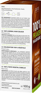 Pflanzenhaarfarbe Pflegekomplex Mahagonirot 07 100 g