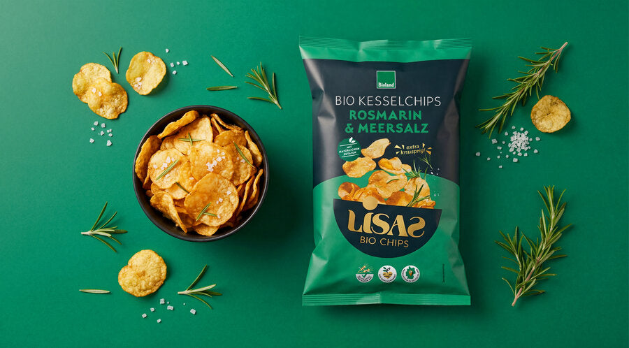 Kesselchips Rosmarin & Meersalz 115 g