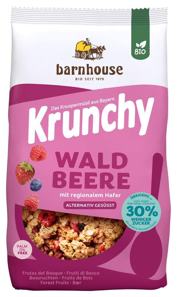 Krunchy Waldbeere weniger Zucker 500 g
