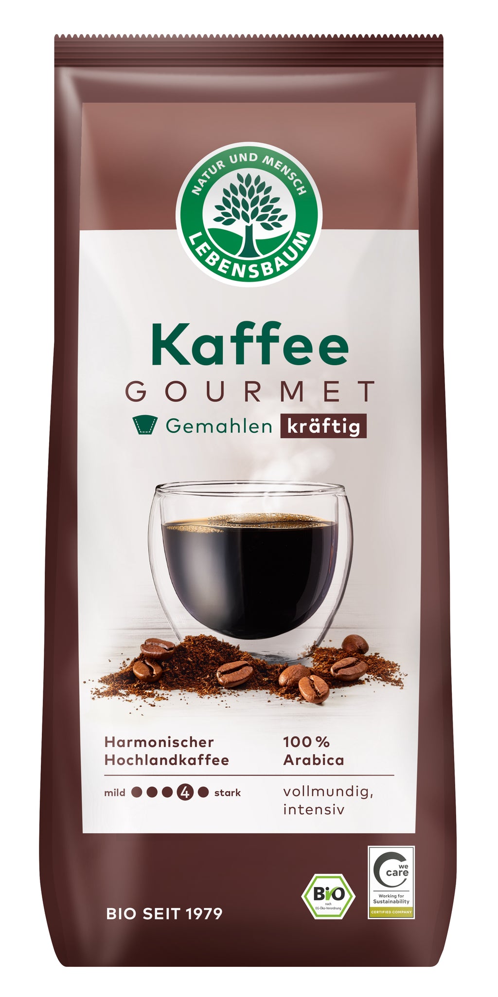 Gourmet-Kaffee kräftig gemahlen 500 g