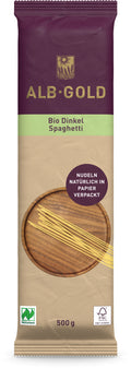 Spaghetti Dinkel Papierverpackung 500 g