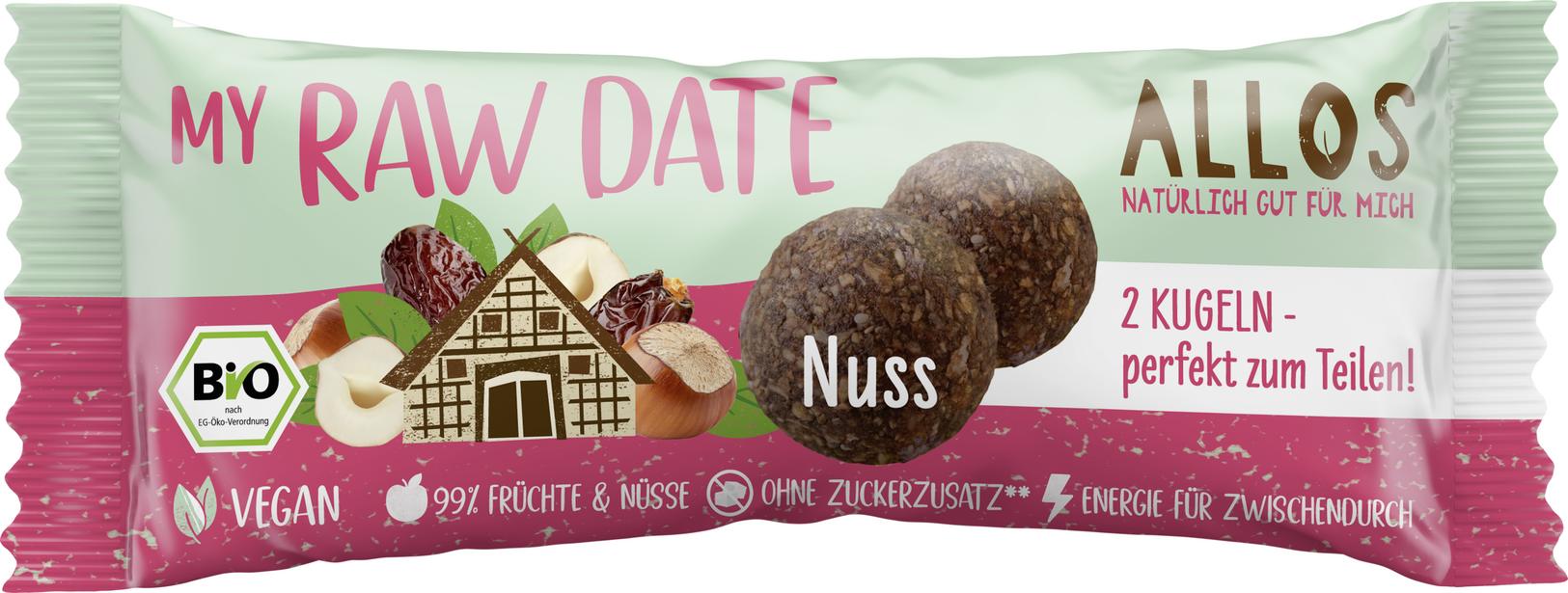 My Raw Date Nuss 2 Kugeln 32 g