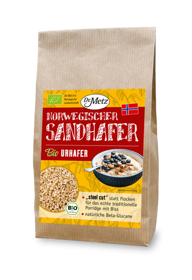 Norwegischer Sandhafer - steel cut 500 g