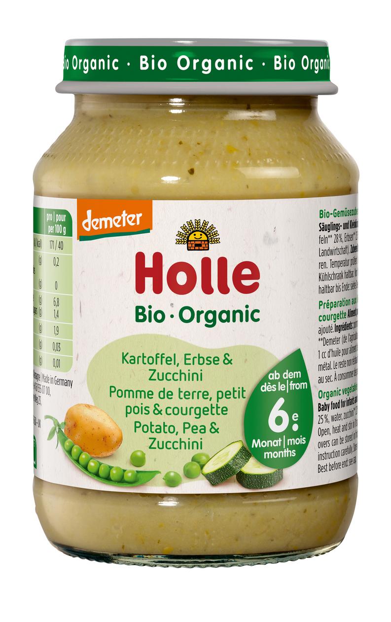 Kartoffel, Erbse & Zucchini ab 6. Monat  demeter 190 g