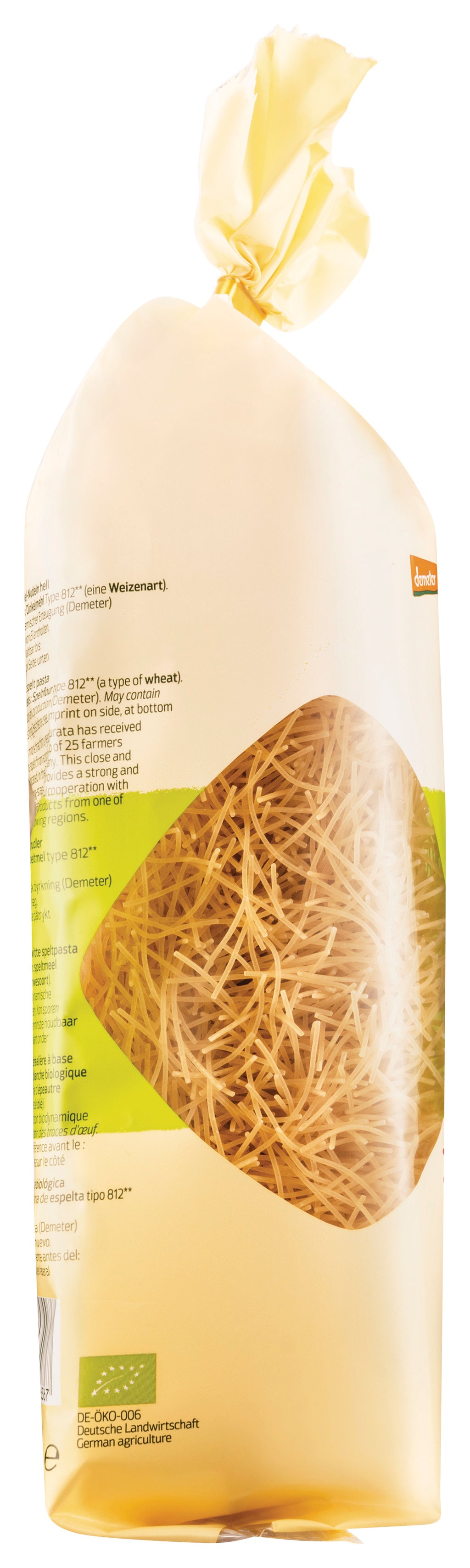 Fadennudeln Dinkel-hell demeter 250 g