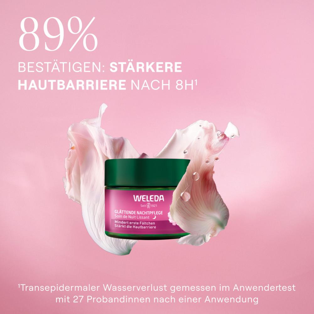 Glättende Nachtpflege Wildrose&Weisser Tee 40 ml