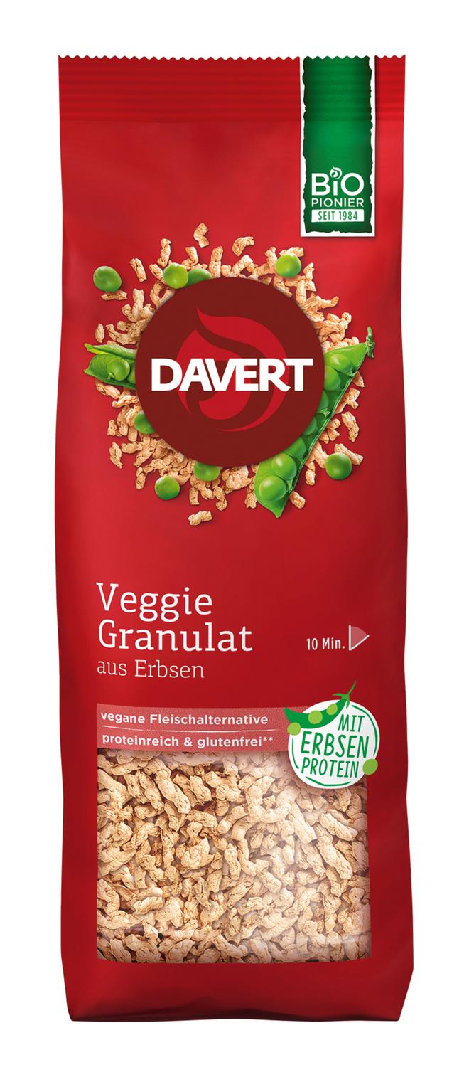 Veggie Granulat Fleischalternative aus Erbsen 100 g