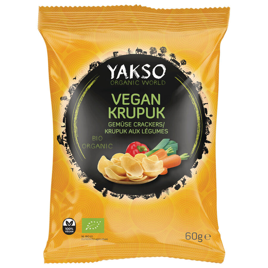 Vegan Krupuk Gemüse-Cracker 60 g