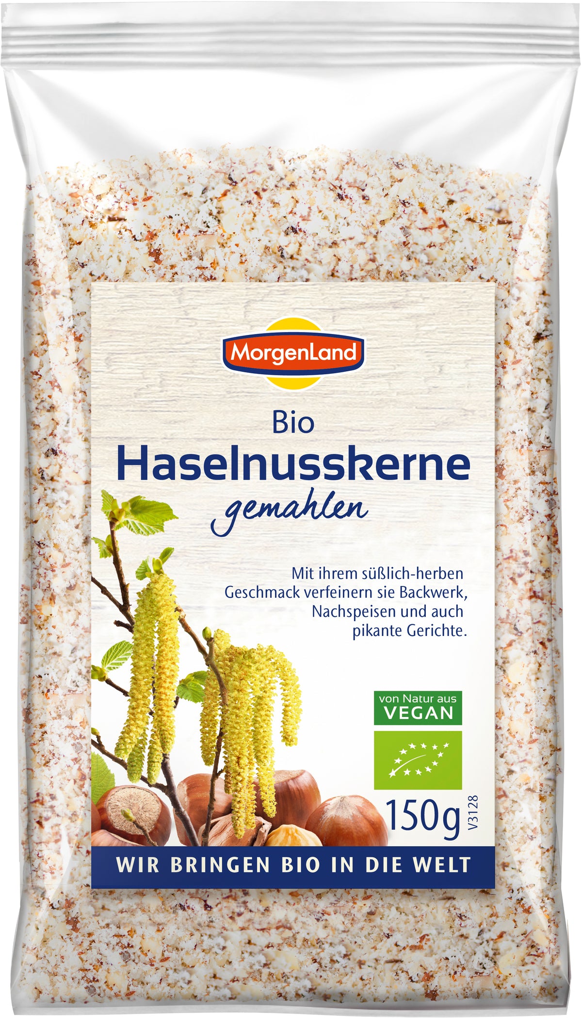 Haselnusskerne gemahlen 150 g