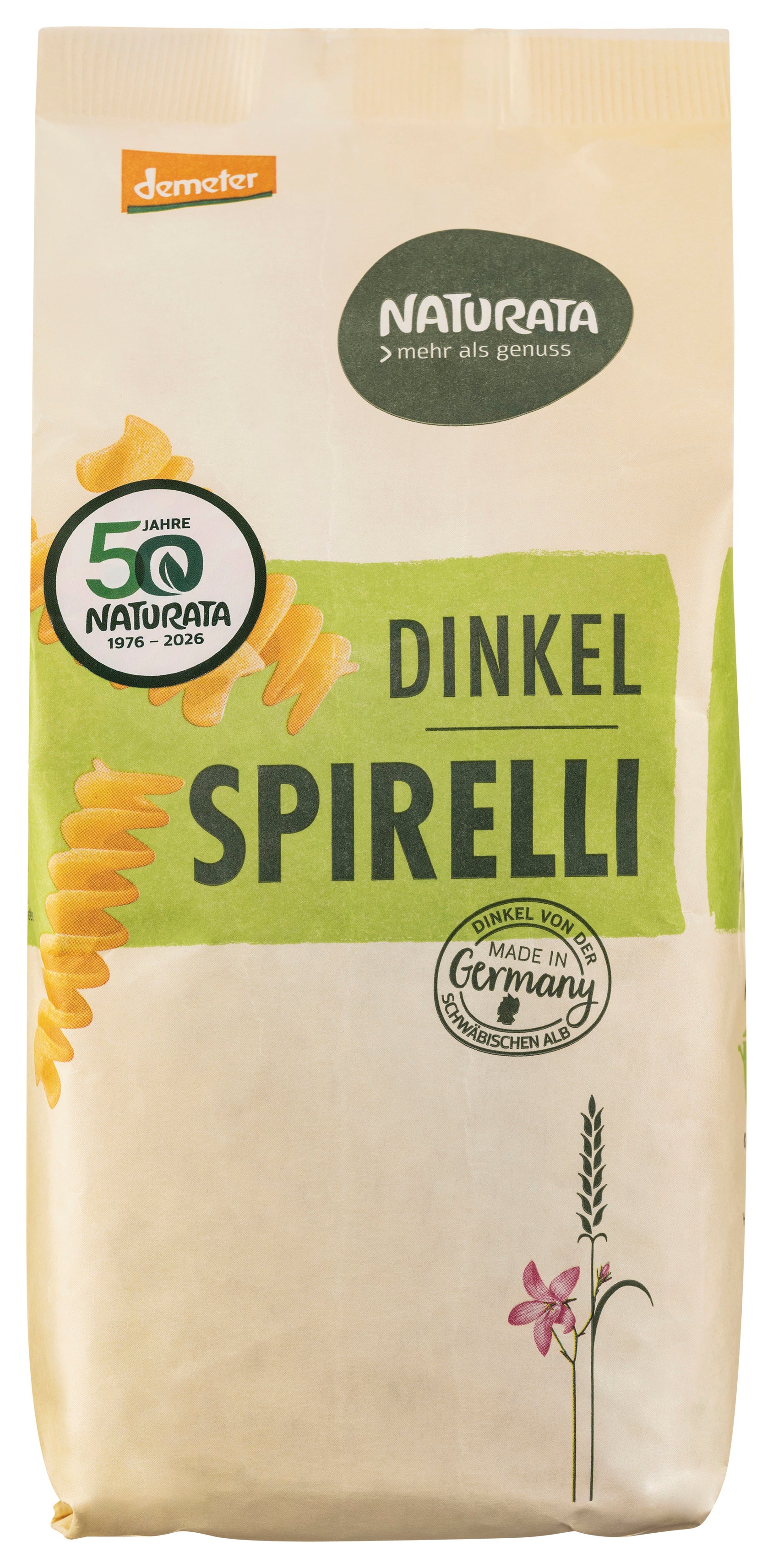 Spirelli Dinkel-hell demeter 500 g