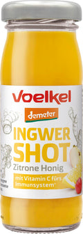 Shot Ingwer & Zitrone Honig demeter mit weiteren F 95 ml