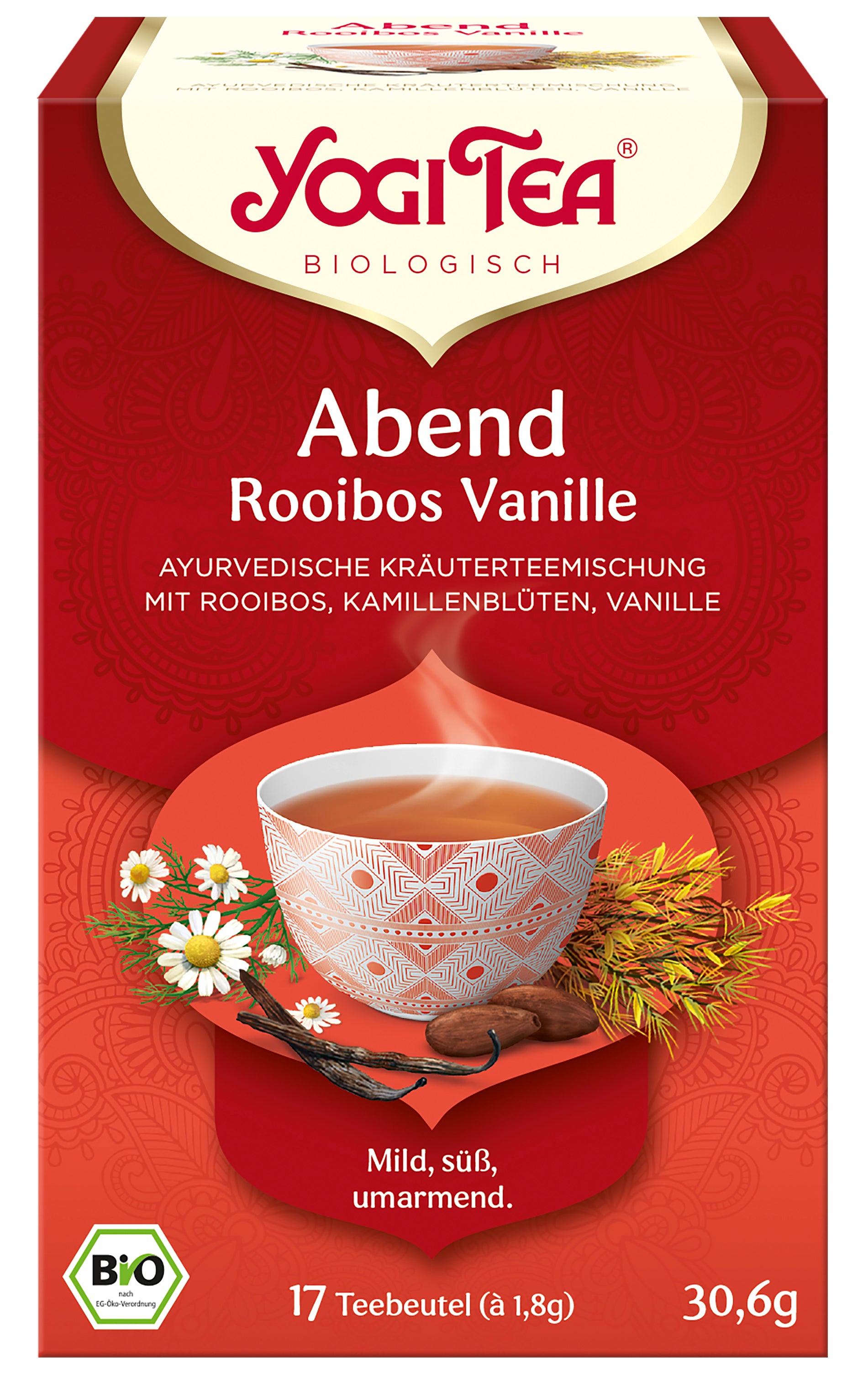 Abend Rooibos Vanille Tee 17 Stk