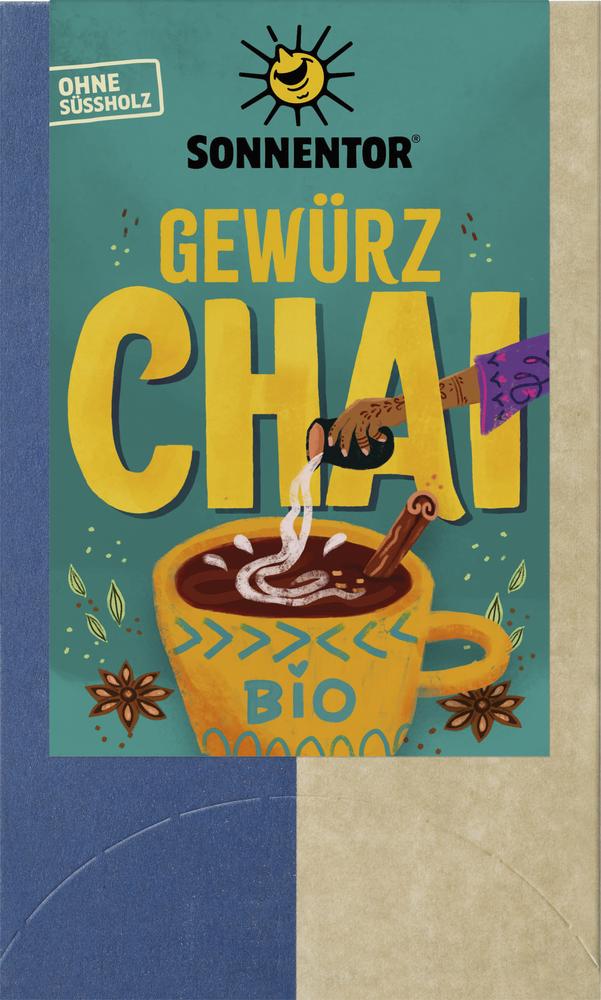 Gewürz Chai Tee Doppelkammerbeutel 32,4 g