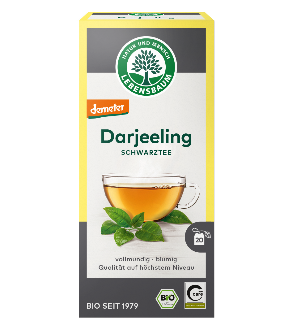 Darjeeling Schwarztee demeter 40 g