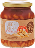 Weiße Bohnen in Tomatensauce 350 g