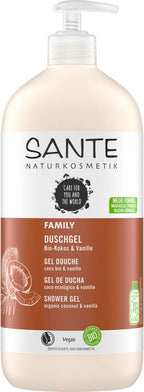 Family Duschgel Bio-Kokos & Vanille 950 ml