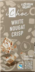 iChoc White Nougat Crisp 80 g