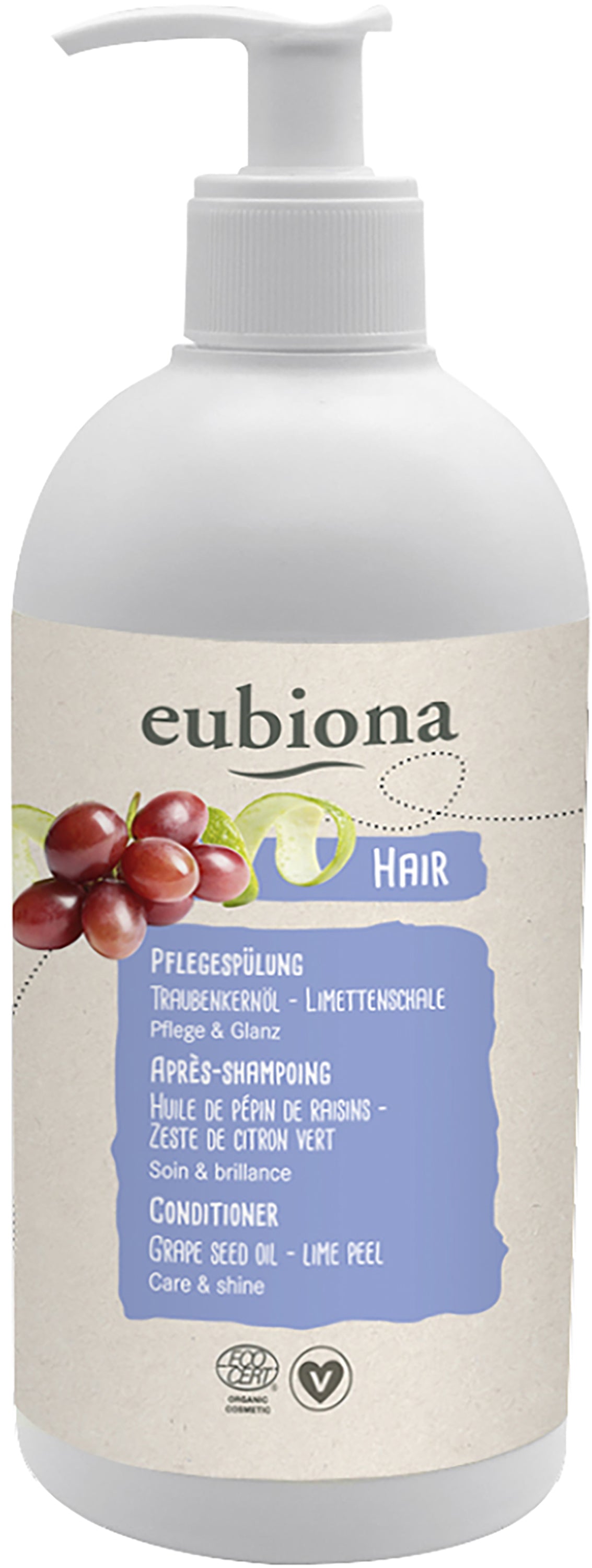Pflegespülung Traubenkernöl-Limettenschale 500 ml