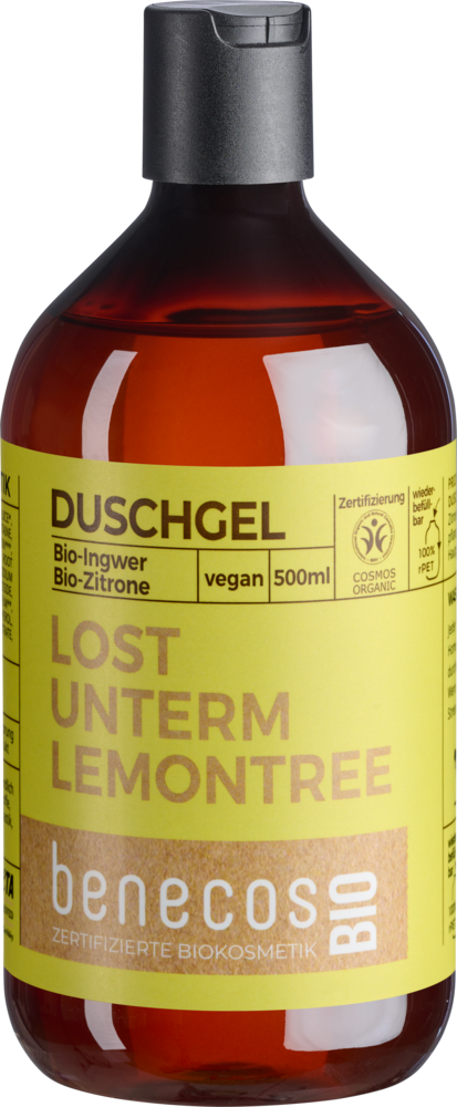 Duschgel Ingwer + Zitrone - Lost unterm Lemontree 500 ml