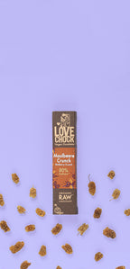 Lovechock Maulbeere-Crunch 81% Kakao 40 g