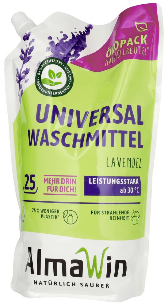Waschmittel flüssig Öko-Standbodenbeutel 1,5 l