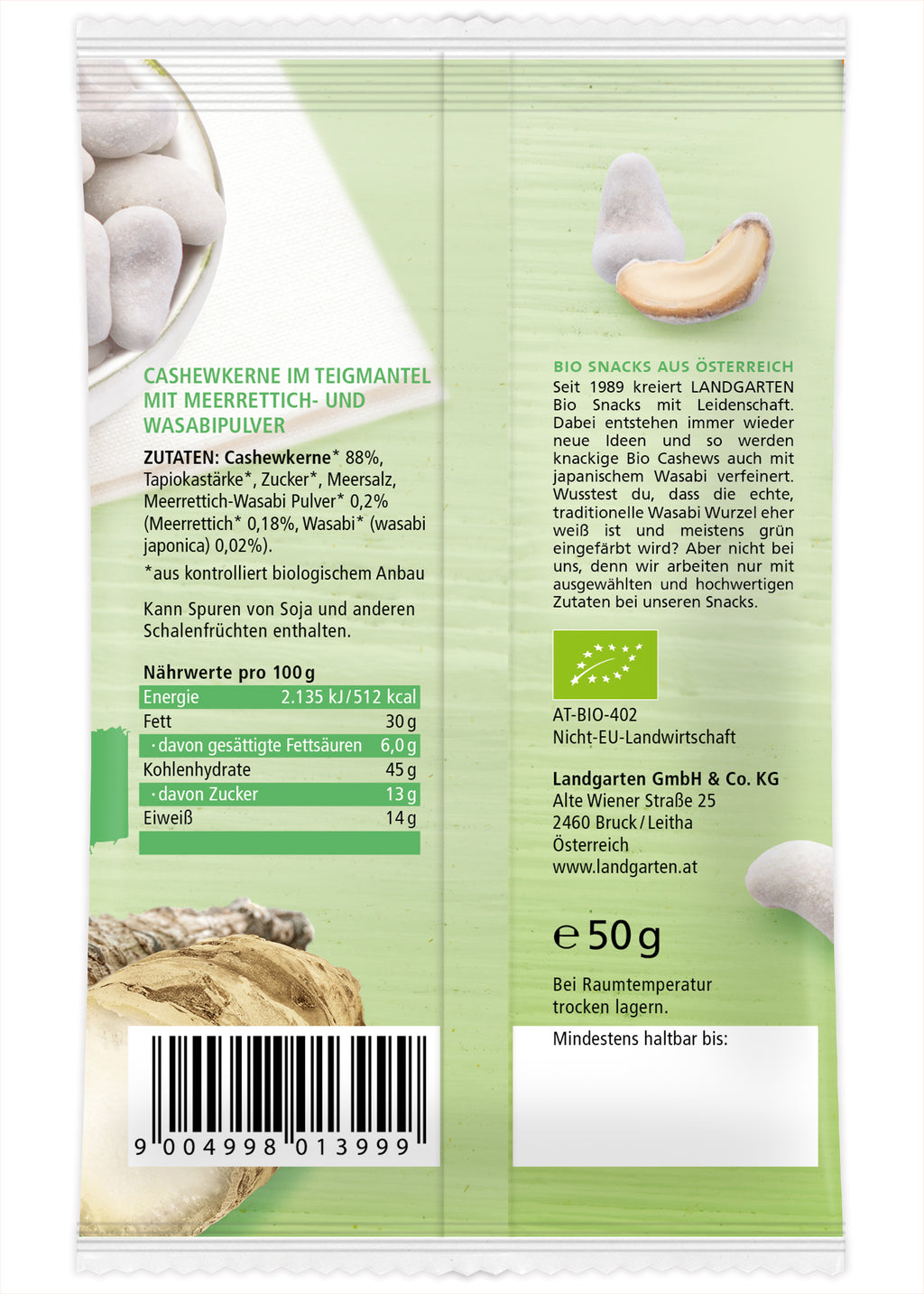 Cashews Wasabi 50 g