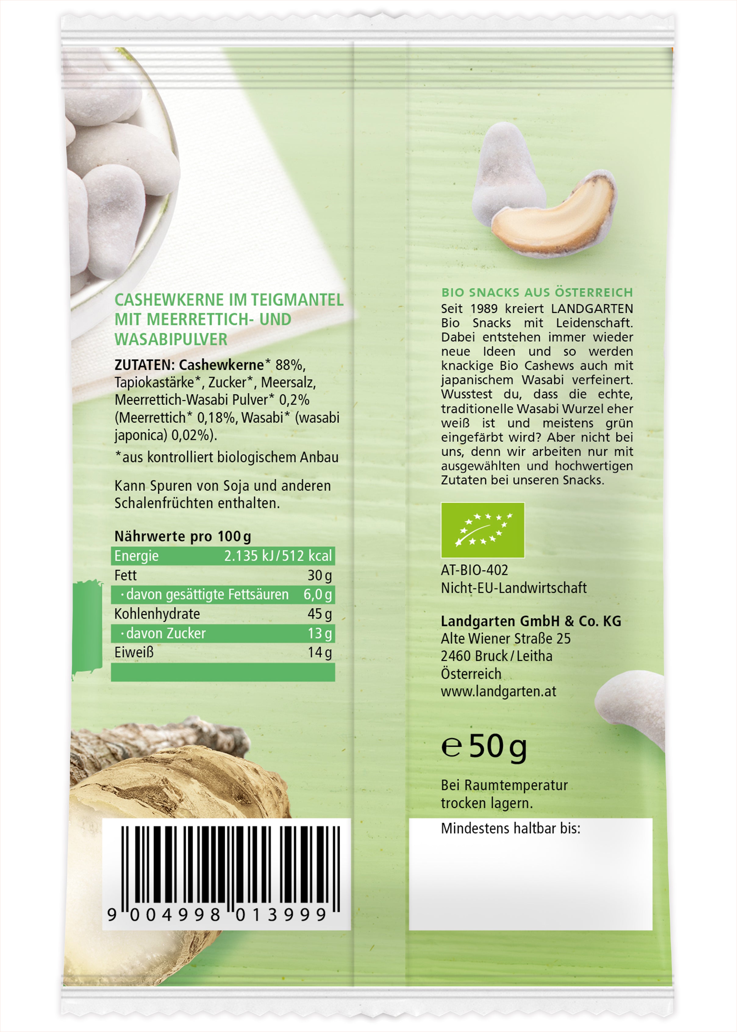Cashews Wasabi 50 g