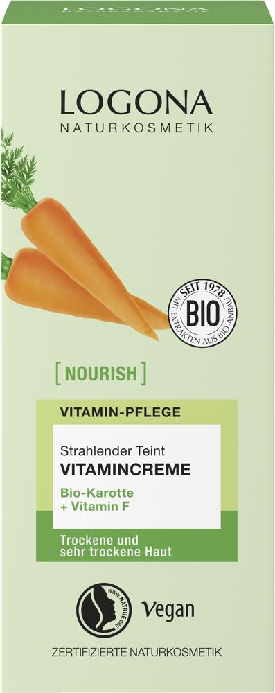 NOURISH Strahlender Teint Vitamincreme mit BioKaro 50 ml