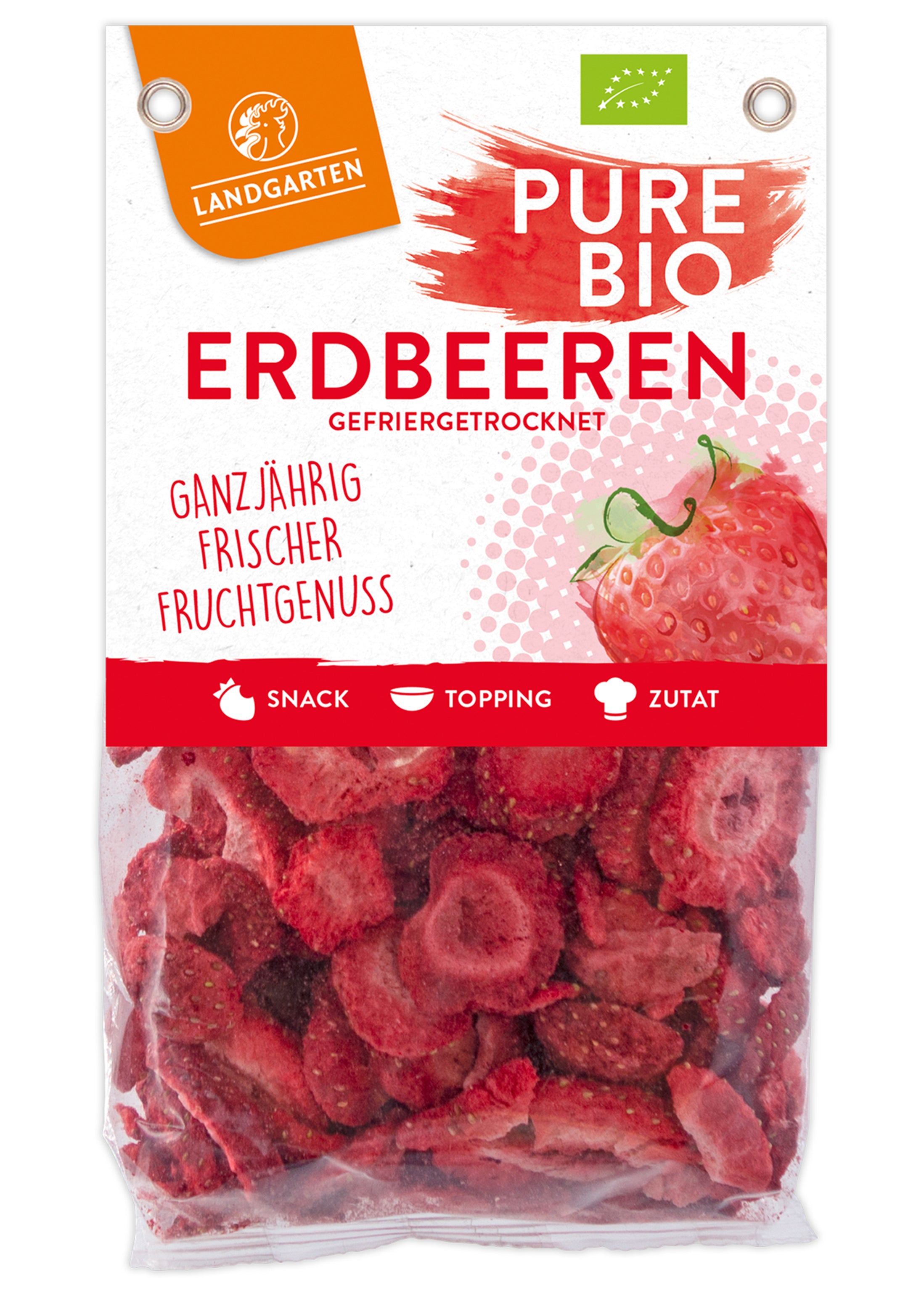 Erdbeeren gefriergetrocknet 20 g
