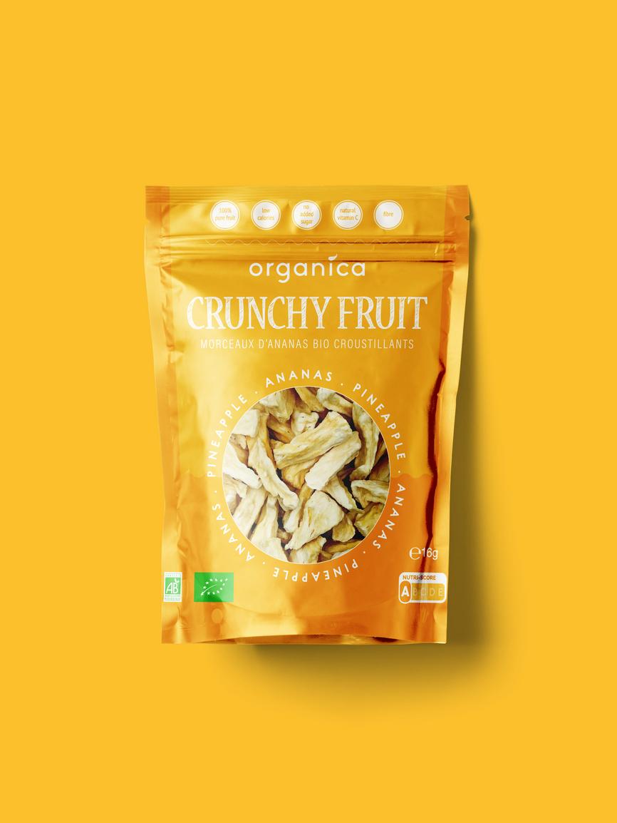 Crunchy Fruit Ananas gefriergetrocknet 16 g