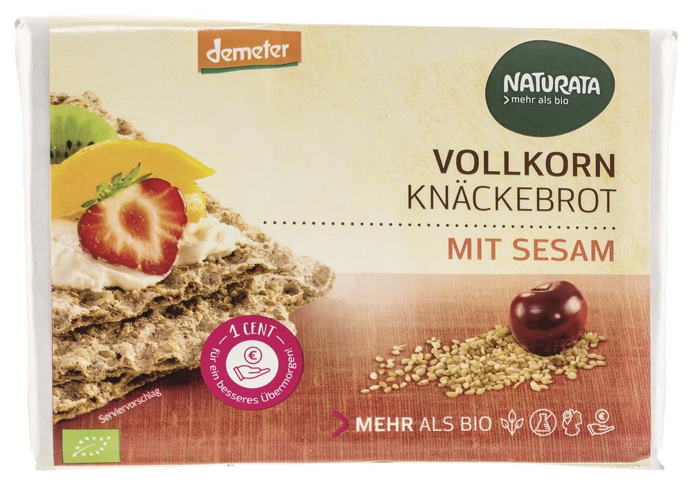Sesam-VK-Knäckebrot demeter 250 g
