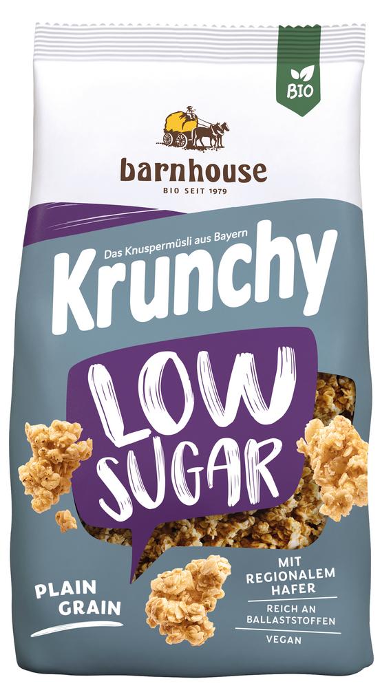 Krunchy Low Sugar Plain Grain 375 g