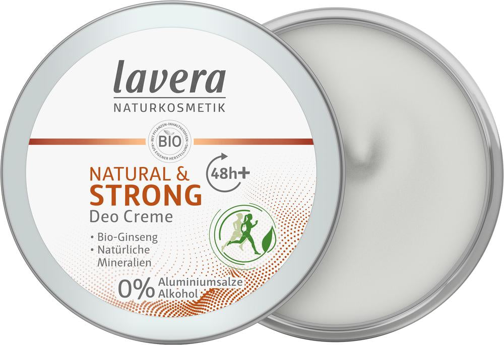Deo Creme Natural & Strong 50 ml