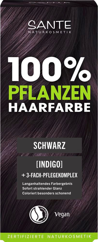 Pflanzenhaarfarbe Pflegekomplex Schwarz 05 100 g