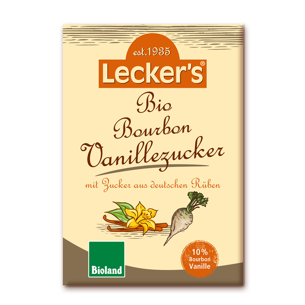 Bourbon Vanillezucker mit deutschem Rübenzucker 3x8 g