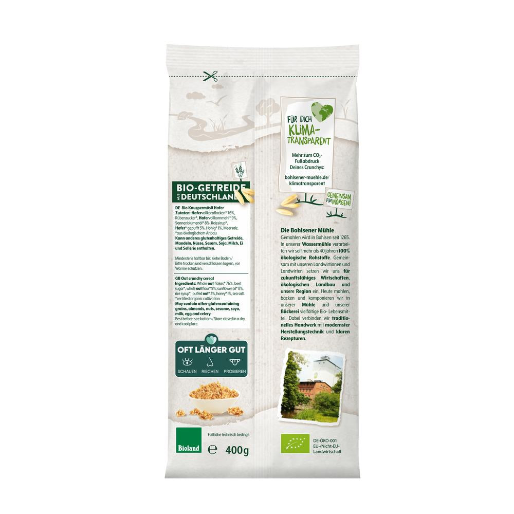 100% Crunchy Hafer 400 g