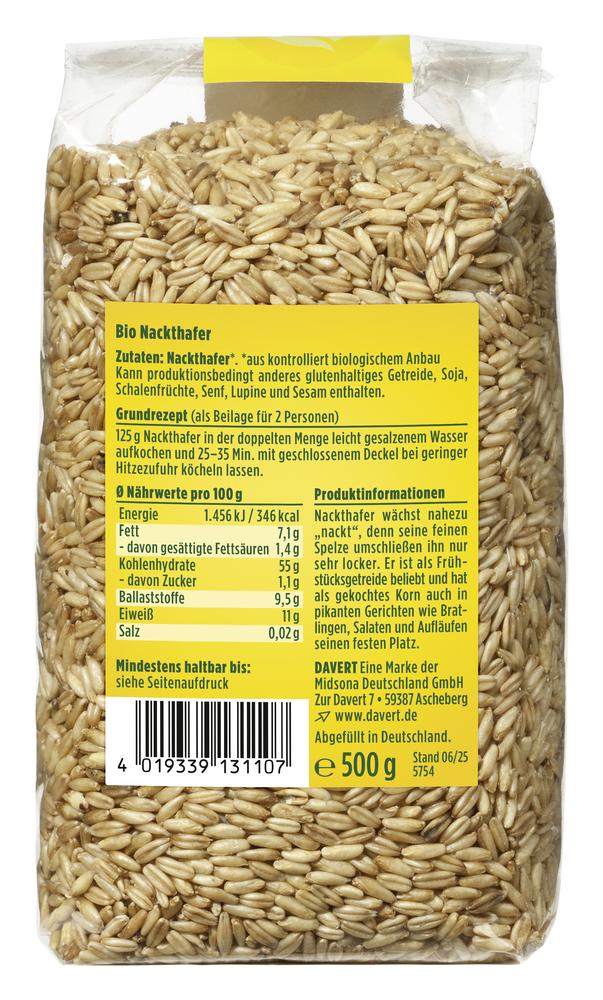 Nackthafer 500 g