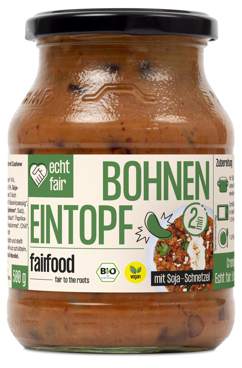 Bohnen Eintopf mit Cashew & Soja 500 g