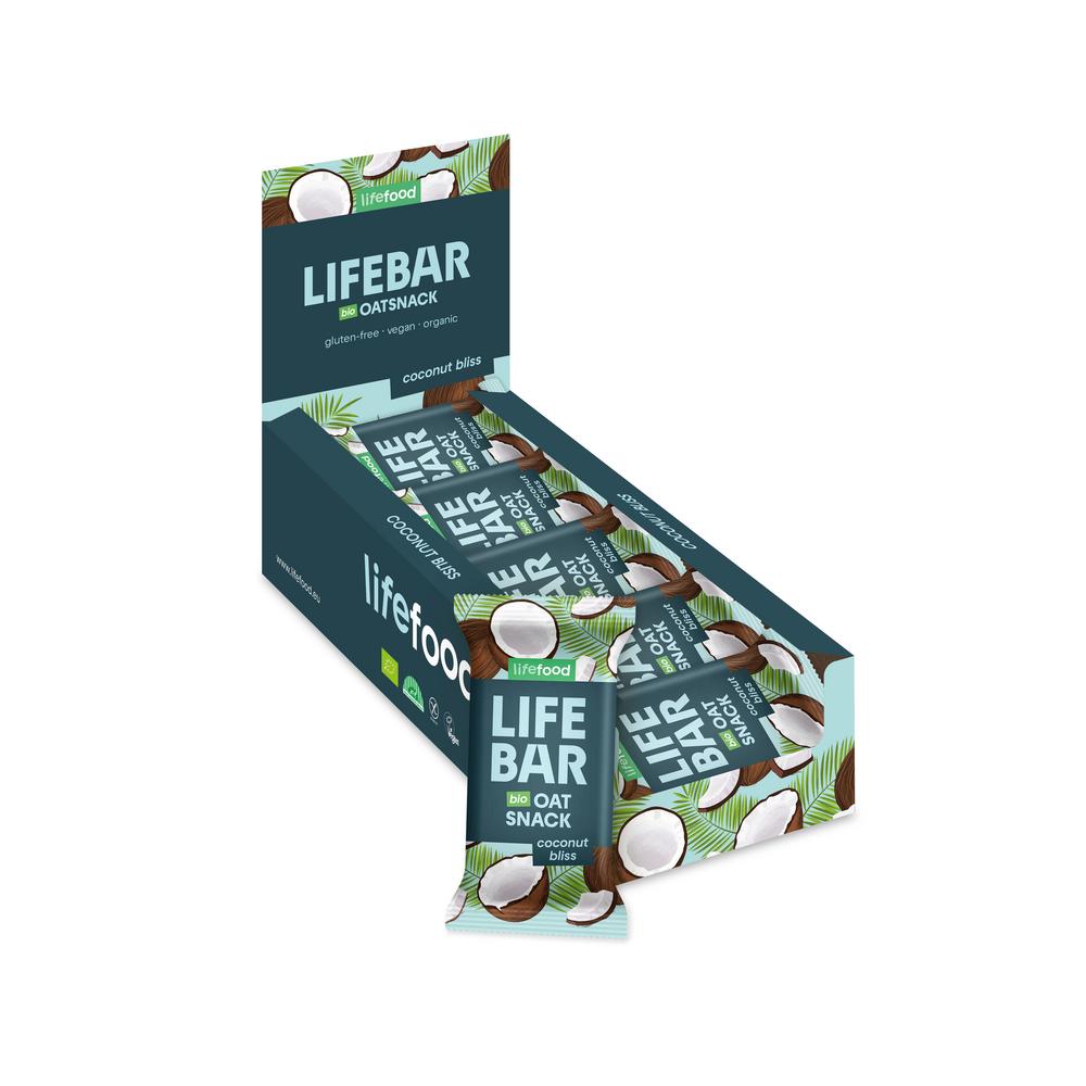 Lifebar Oat Snack Coconut Bliss 40 g
