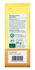 Paprika  scharf 50 g