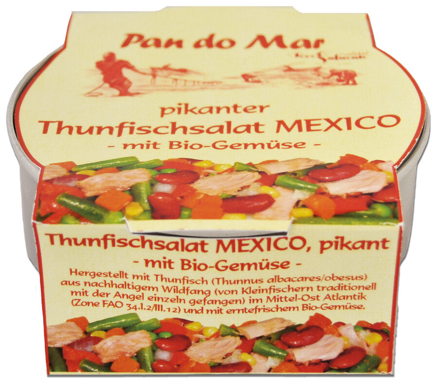 Pikanter Thunfischsalat Mexico mit Bio-Gemüse 250 g