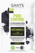 Pore Control Tiefenreinigungsmaske Aktivkohle BHA& 8 ml