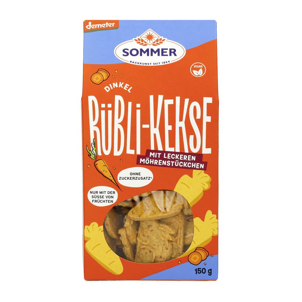 Dinkel Rübli Kekse demeter 150 g