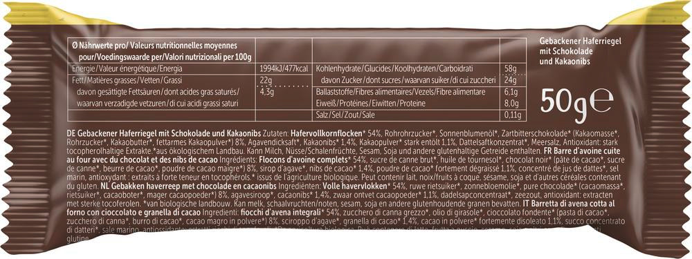 Haferriegel Crrrunch Schoko 50 g