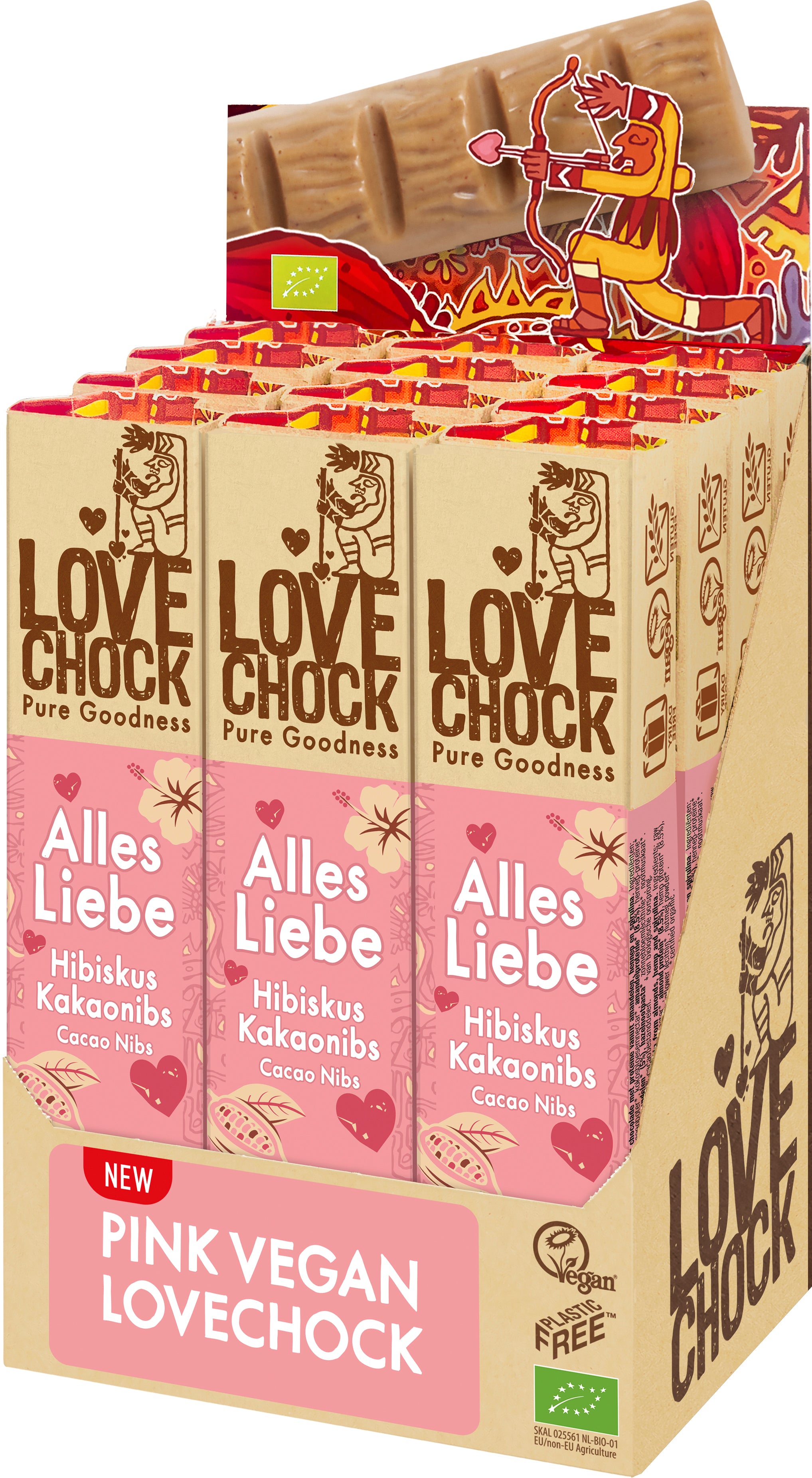 Lovechock Alles Liebe Hibiskus Kakaonibs 40 g